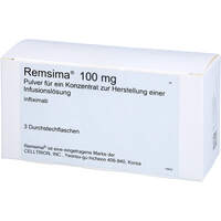 Remsima 100 mg Plv.f.e.Konz.z.Herst.e.Inf.-Lsg., 3 Stk., CC Pharma GmbH