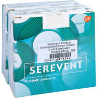 SEREVENT Diskus 60 Einzeldos.Pulver B, 2 st, Docpharm GmbH