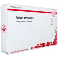 Acidum nitricum D6 Ampullen, 8x1 ml, Dhu-Arzneimittel GmbH & Co. KG