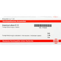ARSENICUM ALBUM D12 AMPULLEN, 8x1 ml, Dhu-Arzneimittel GmbH & Co. KG