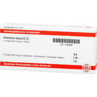 ARSENICUM ALBUM D12 AMPULLEN, 8x1 ml, Dhu-Arzneimittel GmbH & Co. KG