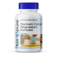 Premium Calcium Magnesium Komplex, 180 st, Somatem GmbH