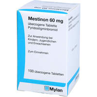 Mestinon 60 mg überzogene Tabletten, 100 st, Allomedic GmbH