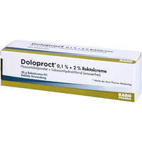 Doloproct 0.1% + 2 % Rektalcreme, 30 g, Emra-Med Arzneimittel GmbH