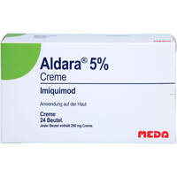 Aldara 5% Creme Sachets, 24 Stk., Abacus Medicine A/S