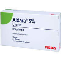 Aldara 5% Creme Sachets, 24 Stk., Abacus Medicine A/S