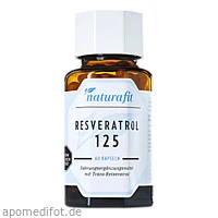 Naturafit Resveratrol 125, 60 Stück, Naturafit GmbH