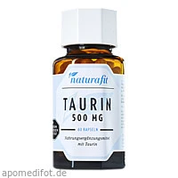 Naturafit Taurin 500mg, 60 Stück, Naturafit GmbH