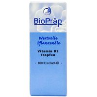 Vitamin D3 Tropfen 800 IE in Hanf-&Ouml;l, 20 ml, BioPr&auml;p Biolog.Pr&auml;p.Handelsges.mbH
