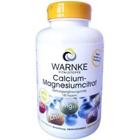 Calcium & Magnesium Citrat, 180 st, Warnke Vitalstoffe GmbH