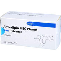 Amlodipin HEC Pharm 5 mg Tabletten, 100 st, Hec Pharm GmbH