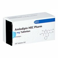 Amlodipin HEC Pharm 5 mg Tabletten, 100 st, Hec Pharm GmbH