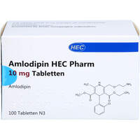 Amlodipin HEC Pharm 10 mg Tabletten, 100 st, Hec Pharm GmbH