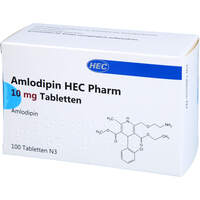 Amlodipin HEC Pharm 10 mg Tabletten, 100 st, Hec Pharm GmbH