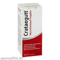Crataegutt Herz-Kreislauf-Tropfen, 50 Milliliter, Dr.Willmar Schwabe GmbH & Co. KG