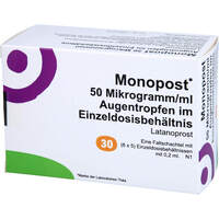 Monopost 50 Mikrogramm/ml Augentr.in Einzeldosen, 30x0,2 ml, Emra-Med Arzneimittel GmbH