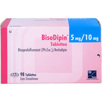 BisoDipin 5 mg/10 mg Tabletten, 98 Stk., TAD Pharma GmbH