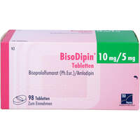 BisoDipin 10 mg/5 mg Tabletten, 98 Stk., TAD Pharma GmbH