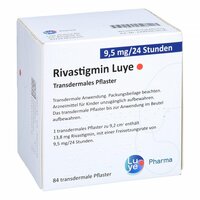 Rivastigmin Luye 9.5mg/24 Std. Transdermales Pfl., 84 Stk., Luye Pharma AG