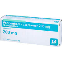 Voriconazol - 1 A Pharma 200 mg Filmtabletten, 30 st, 1 A Pharma GmbH