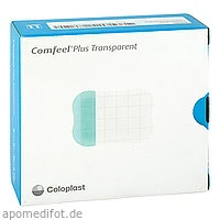 Comfeel Plus Transparent Hydrokolloidverband 5x7cm, 50 Stück, Coloplast GmbH