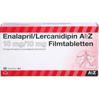 Enalapril/Lercanidipin AbZ 10 mg/10 mg Filmtab, 28 Stk., Abz Pharma GmbH