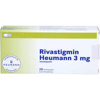 Rivastigmin Heumann 3 mg Hartkapseln, 28 Stk., Heumann Pharma GmbH & Co. Generica KG Rivastigmin Heumann 3 mg Hartkapseln, 28 Stk., Heumann Pharma GmbH & Co. Generica KG