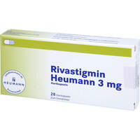 Rivastigmin Heumann 3 mg Hartkapseln, 28 Stk., Heumann Pharma GmbH & Co. Generica KG Rivastigmin Heumann 3 mg Hartkapseln, 28 Stk., Heumann Pharma GmbH & Co. Generica KG