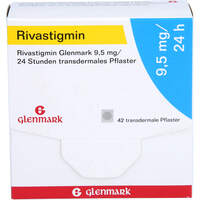 Rivastigmin Glenmark 9.5 mg/24 Std.transd.Pflaster, 42 Stk., Glenmark Arzneimittel GmbH