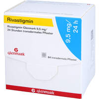 Rivastigmin Glenmark 9.5 mg/24 Std.transd.Pflaster, 84 Stk., Glenmark Arzneimittel GmbH