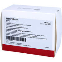 SABRIL Beutel Granulat, 100 st, Pharma Gerke Arzneimittelvertriebs GmbH