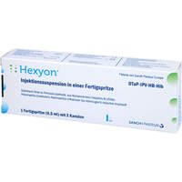 Hexyon Inj.-Susp.i.e.Fertigspr.m.Kanüle, 0.5 ml, Emra-Med Arzneimittel GmbH