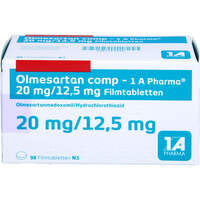 Olmesartan comp - 1 A Pharma 20mg/12.5mg FTA, 98 st, 1 A Pharma GmbH
