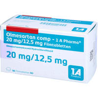 Olmesartan comp - 1 A Pharma 20mg/12.5mg FTA, 98 st, 1 A Pharma GmbH