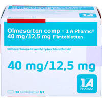 Olmesartan comp - 1 A Pharma 40mg/12.5mg FTA, 98 st, 1 A Pharma GmbH