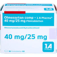 Olmesartan comp - 1 A Pharma 40mg/25mg FTA, 98 st, 1 A Pharma GmbH