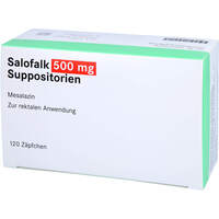 Salofalk 500 mg Suppositorien, 120 st, Allomedic GmbH