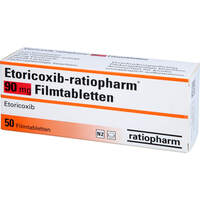 Etoricoxib-ratiopharm 90 mg Filmtabletten, 50 Stk., ratiopharm GmbH