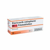 Etoricoxib-ratiopharm 90 mg Filmtabletten, 50 Stk., ratiopharm GmbH