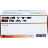 Etoricoxib-ratiopharm 90 mg Filmtabletten, 100 Stk., ratiopharm GmbH