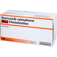 Etoricoxib-ratiopharm 90 mg Filmtabletten, 100 Stk., ratiopharm GmbH
