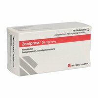 ZANIPRESS 20mg/10mg Filmtabletten B, 100 st, Docpharm GmbH