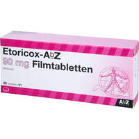 Etoricox-AbZ 90 mg Filmtabletten, 20 Stk., Abz Pharma GmbH Etoricox-AbZ 90 mg Filmtabletten, 20 Stk., Abz Pharma GmbH