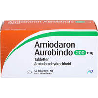 Amiodaron Aurobindo 200 mg Tabletten, 50 Stk., PUREN Pharma GmbH & Co. KG