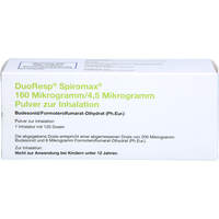 DuoResp Spiromax 160 ug/4.5 ug 1x120ED, 1 st, 2care4 Aps