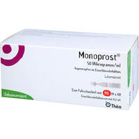 MONOPROST 50ug/ml Augentr. in Einzeldosen B, 90x0.2 ml, Docpharm GmbH