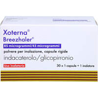 Xoterna Breezhaler 85ug/43ug Hartk.m.Plv.z.Inh., 30 Stk., kohlpharma GmbH