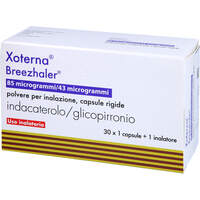 Xoterna Breezhaler 85ug/43ug Hartk.m.Plv.z.Inh., 30 Stk., kohlpharma GmbH