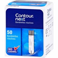 CONTOUR Next Sensoren Teststreifen, 50 st, Avitamed GmbH