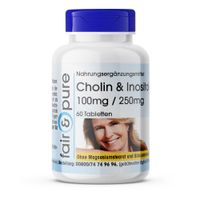 Cholin & Inositol 100mg / 250mg, 60 st, Somatem GmbH
